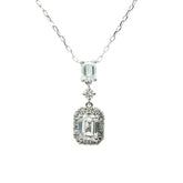Lab Grown Diamond Drop Pendant